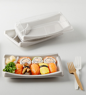 Tray - Eco-friendly biodegradable plastic products - BGFecosolution